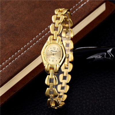 

Women Bracelet Watch Fashion Casual Gold Quartz Watches Female Round Dial Ladies Dress Wristwatch Unique Clock