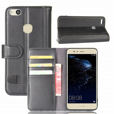 

GANGXUN Huawei P10 Lite Case Genuine Leather Magnetic Flip Cover Kickstand Card Slot Wallet Pouch for Huawei P10 Lite