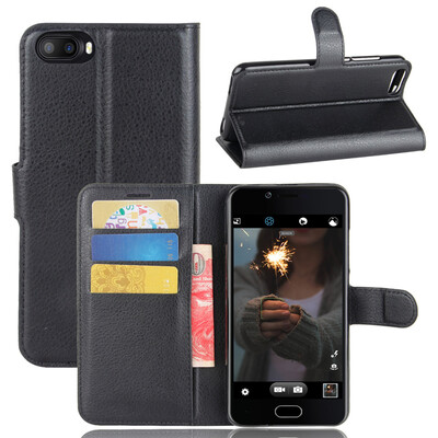 

GANGXUN Doogee Shoot 2 Case Высококачественная искусственная кожа Флип-обложка Kickstand Anti-shock Кошелек для Doogee Shoot 2