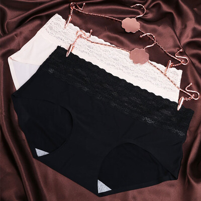 

Kangaroo (DaiShu) [2 установлены] г-жа Бесшовные сексуальные удобные для кожи талии кружево кружево треугольник нижнее белье женское глубокое кофе красное вино L код