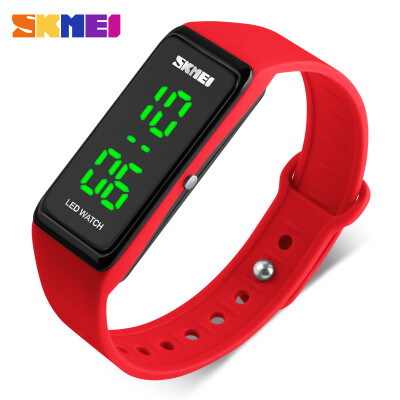 

SKMEI Women Sports Watches Girls Simple Design LED Watch Ladies Digital Wristwatches 30M Water Resistant Relogio Feminino 1265