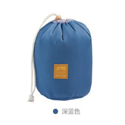 

Merope Multifunction Barrel Large capacity Drawstring Travel Cosmetic bag