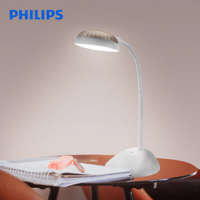 

Philips PHILIPS LED desk lamp indoor study bedside lamp champagne gold fun 46W 4000K 66027