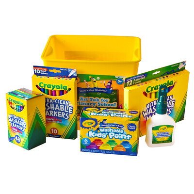 

Окрашенные детской музыкальной Crayola моющиеся художественной деятельности учащихся Комплект 04-0491