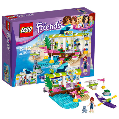 

Lego Good Friends Series 6-year-old-12-year-old heart Lake City surf shop 41315 children building blocks toys LEGO