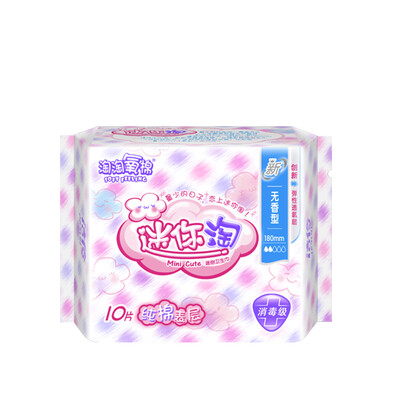 

Amoy Amoy cotton sanitary napkin cotton fantail daily 240mm 8 without fragrance