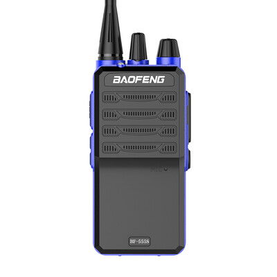 

Baofeng (BAOFENG) BF-555S рации профессиональные мини-миниатюрные тонкие модели мода офис беспроводная консоль синий