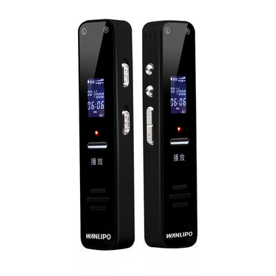 

WANLIPO Manley Po китайская расширенная версия TF-91 диктофон 8G подлинной черный мини HD телеобъектив профессиональный шумоподавление мини удаленных деловых встреч судебно-медицинской экспертизы MP3 MP3 аутентичный