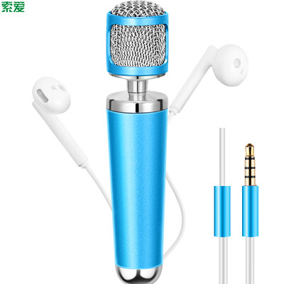 

Sony Ericsson (Soaiy) V11 mobile phone microphone singing it all K song microphone anchor mobile phone live condenser microphone blue