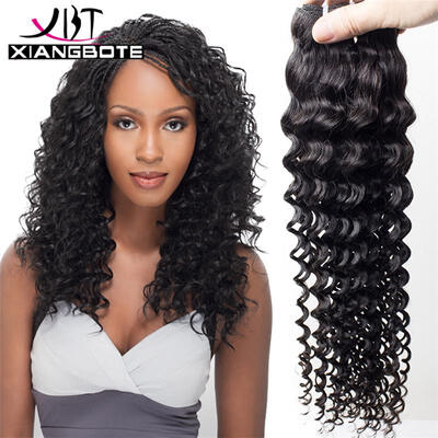 

4Pcs Bundles Deep Wave Malaysian Hair Weave Malaysian Virgin Hair Deep Wave Bundles Cheap Hair Extension With Free Shipping