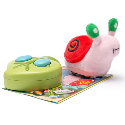 

Howe children electric remote control plush toys remote control small animals pet toys - freehand snail