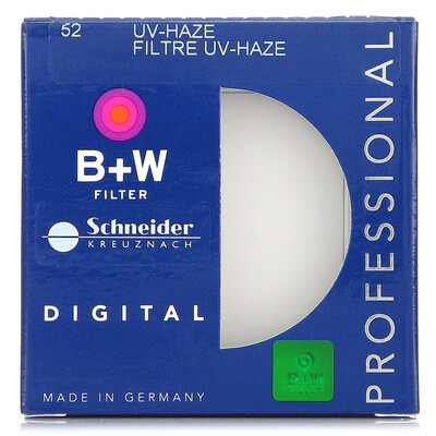 

B + W 52 мм PRO УФ-покрытие с однослойным покрытием UV UV