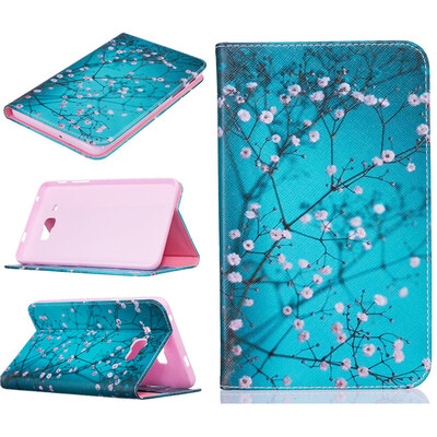 

GANGXUN Samsung Galaxy Tab J 70 T285DY Case Flip Shockproof Kickstand Slim Luxury Cover for Tab J Max SM-T285DY