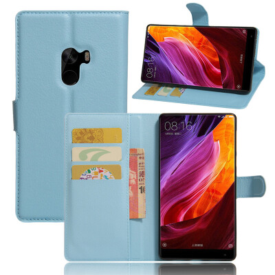 

GANGXUN Xiaomi Mi Mix Case High Quality PU Leather Flip Cover Kickstand Anti-shock Wallet Case for Xiaomi Mi Mix