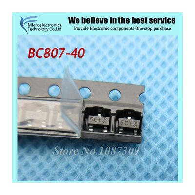 

100pcs free shipping BC807-40 BC807 Bipolar Transistors - BJT Transistor 300mW SOT23-3 new original