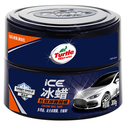

Черепаха (Turtle Wax) лед новый автомобильный воск воск воск воск покрытие обеззараживание царапин ремонт кристалл красоты белый твердый воск карнаубский воск G-2057 300г