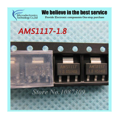 

100pcs free shipping AMS1117-1.8 AMS1117 1.8V 1A SOT-223 Voltage Regulato new original