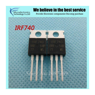 

10pcs free shipping IRF740 IRF740PBF MOSFET N-Chan 400V 10 Amp TO-220 new original