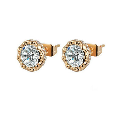 

Yoursfs@ New Design Rose Flower Stud Earrings Earring For Women/Girl,High quality