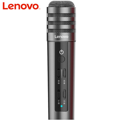 

Lenovo UM8C mobile phone microphone to sing it all k kop anchor special microphone Apple Andrews capacitor microphone sound computer K song enhanced version of deep gray