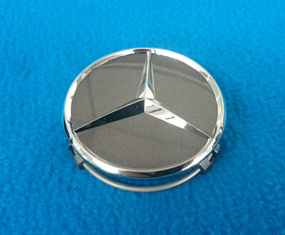 

4pcs × 75 мм для MERCEDES BENZ Грей центр ступицы колеса автомобиля эмблема значок СПЛАВА стиль ШАПКИ