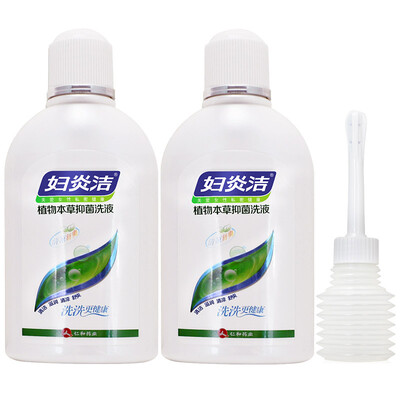

Fu Yan Jie plant Materia Medica antibacterial lotion 380ml 2 rinse for ladies new&old packaging alternately