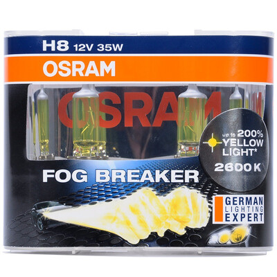 

Osram (OSRAM) Mistwalker Хуан Гуан галоген Н16 [60% осветление, цветовая температура 2600K] автомобильная фара лампа тумана лампочка 12V19W