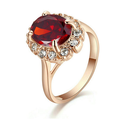 

Yoursfs Sparkle zircon Rings for Women 18K Rose Gold Plated Jewelry Rings Wedding CZ Rings for Bridal