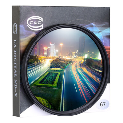 

C & C EX ND-X 67mm Adjustable ultra-thin multi-layer waterproof coating Mirror mirror 2-400