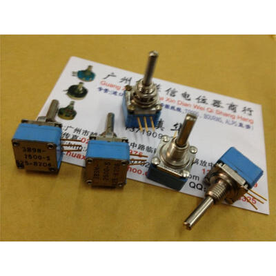 

CLAROSTAT 389N2500S 25K sealed potentiometers