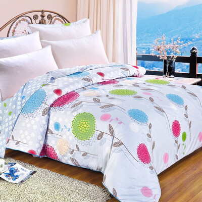

Ai Wei bedding home textiles increase single quilt cover cotton quilt 180 215 fragrant floral