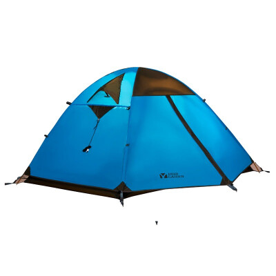 

Animal husbandry flute wild camping windbreak rainstorm three season aluminum double double tents cold mountain 2 ALICE push push MZ093005 blue