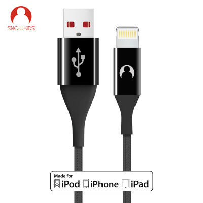 

Snowkids glorious series of Apple data lines 12 m MFi certified mobile phone data cable charging line fast charge for iPhone7 6S 6SP 6P 5 etc