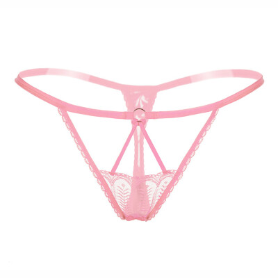 

Lace G-String Panties Women Underwear Low Waist Transparent Lace Panties Thong Sexy Seamless G String Underpants