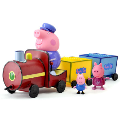 

Piggy Peppa Pig Pink Pig Sister Baby Card Every family game train set