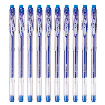 

Uni UM-101ER-05 erasable pen erasable neutral pen blue 05mm 10 packs