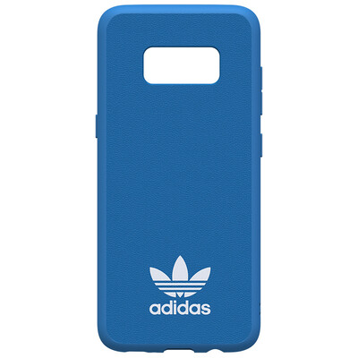 

Adidas 28202 Adidas clover classic simple TPU anti-fall anti-slip mobile phone case for the Samsung S8 5.8 inch blue and white