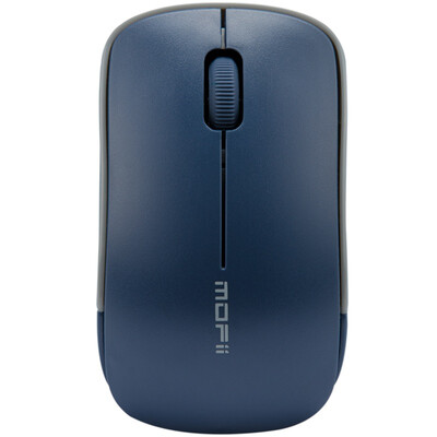 

Ferris hand Mofii GO18 wireless optical mouse blue ash wireless mouse