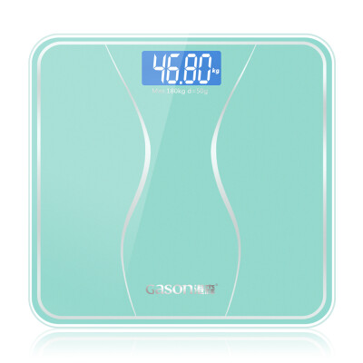 

GASON A2s Bathroom Body Scales Glass Smart Household Electronic Digital Floor Weight Balance Bariatric LCD Display 180KG/50G