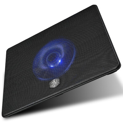 

CoolerMaster Lolour Master L200 17-inch&below notebook cooler 16CM fan punching net panel mute high air volume
