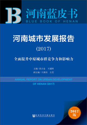 

皮书系列·河南蓝皮书：河南城市发展报告（2017）