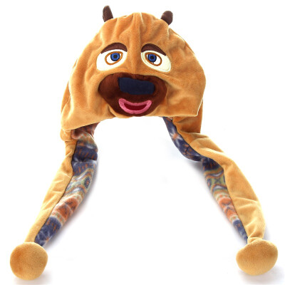 

bear haunt Boonic Bear plush toy doll cap cartoon cap bear two plush cap