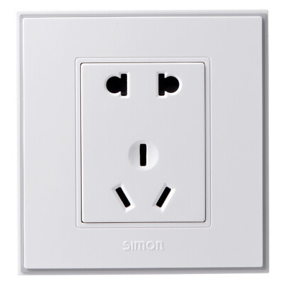 

Simon Electric (simon) V51084T five-hole socket two three-panel 56C series switch socket