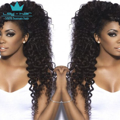 

Cheap Indian Curly Virgin Hair 4 Bundles/Lot Kinky Curly Virgin Hair Curly Human Hair Weave 7A Indian Virgin Hair On Sale