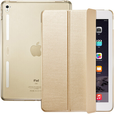 

Миллиард цветов (ESR) Apple IPAD Pro 9,7 Yingcun защитной крышки / оболочка тонкой мягкой подставки бездействующая кожа три раз цвета рамки Ю Ю шампанский золотого цвет серия