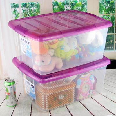 

Home Life A33L Clothing Snacks Toys Kitchen Car Plastic Corrugated Organizer 2 Pack 3200 Purple