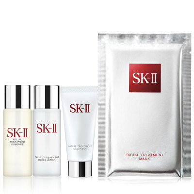 

SK-II PITERA "Immortal Water" Skincare Kit (Skin Care Essence 30ml + Cleansing Cream 20g + Ying Ying Lu 30ml + Mask 1) (Moisturizing Essence Facial Wash