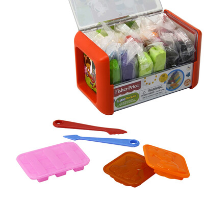 

Fisher Fisher-Price красочных цветов грязи глины плесень глина цвет образовательные игрушки ручных цветные липких детских ручной работа FPP015