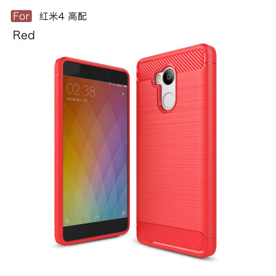 

GANGXUN Xiaomi Redmi 4 Prime Case Anti-Slippery Scratch-Resistant Lightweight Soft Silicon Back Cover For Xiaomi Redmi 4 Pro