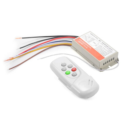 

AC 220 V 3CH Wireless Remote Control Switch System Receiver Transmitter Waterproof Remote 315mhz